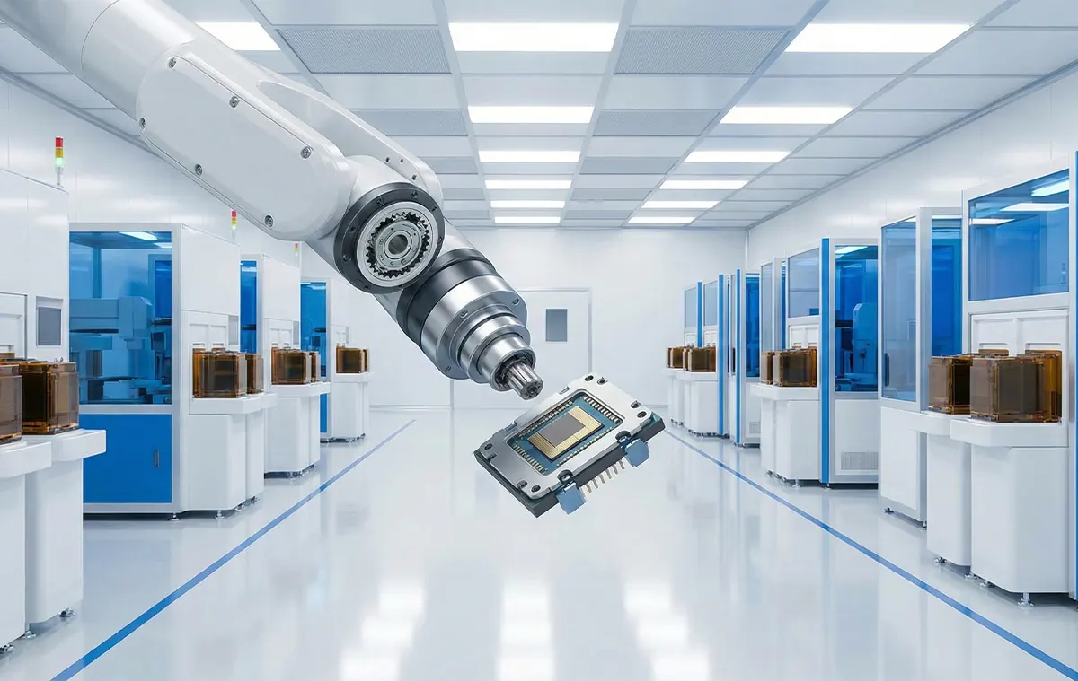 Precision planetary gearboxes for industrial robot joints — servo gear reducers for J1 to J6 axes in Korean industrial automation and robotics applications