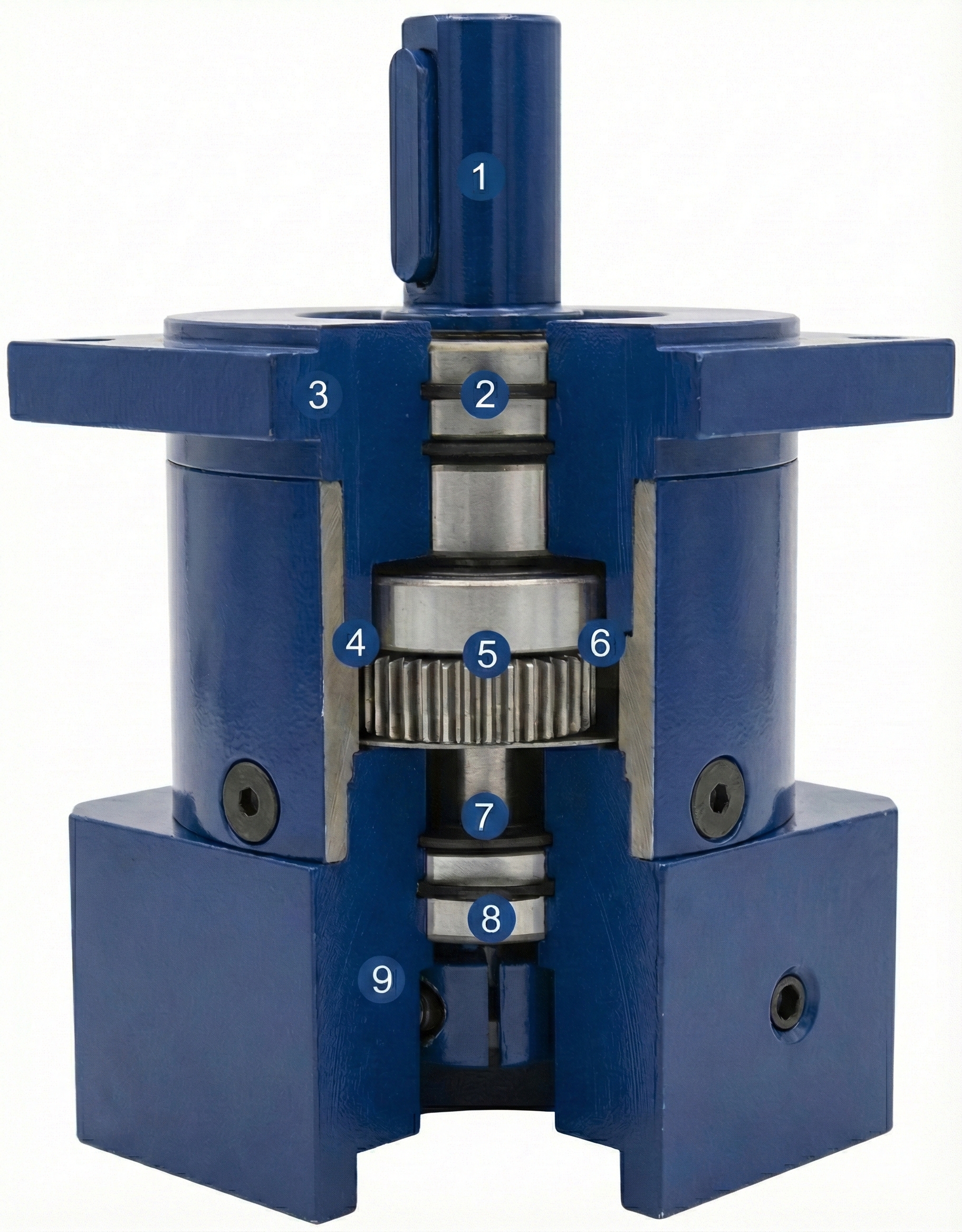 pls-high-precision-planetary-gearbox-structure