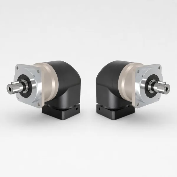 EP-TNR right-angle round-flange helical planetary gearbox Korea Ever-Power 90 degree servo reducer 060-220mm